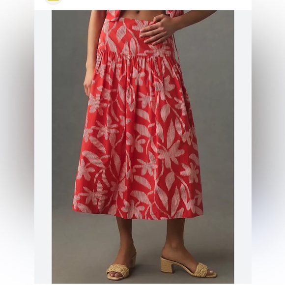 RHODE Sia Skirt Optical Floral - Picture 1 of 13